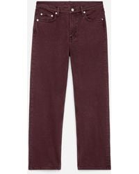 ARKET - Jade Cropped Slim Jeans - Lyst