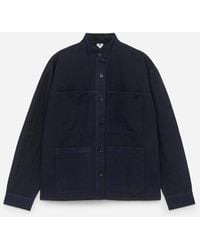 ARKET - Overshirt Aus Baumwolle Und Leinen - Lyst