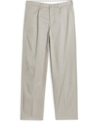 ARKET - Cotton Twill Chinos - Lyst