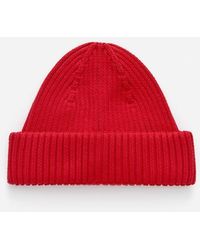 ARKET - Ribbed Cotton Beanie - Lyst