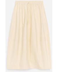 ARKET - Cotton Midi Skirt - Lyst