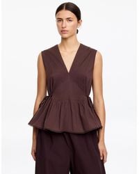 ARKET - Pintuck Top - Lyst