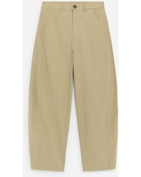 ARKET - Barrel-Leg Trousers - Lyst