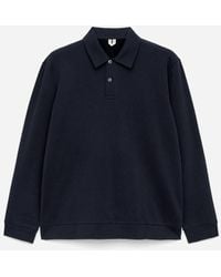 ARKET - Cotton Lyocell Polo Shirt - Lyst