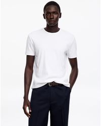 ARKET - Fitted Rib T-Shirt - Lyst