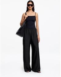 ARKET - Silk Twill Trousers - Lyst