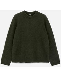 ARKET - Alpaca-Wool Blend Jumper - Lyst