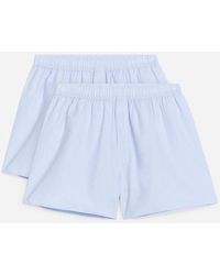 ARKET - Woven Boxers, Set Of 2 - Lyst