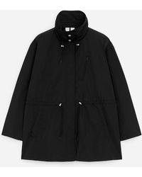 ARKET - High-Collar Nylon Jacket - Lyst