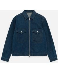 ARKET - Denim Overshirt - Lyst