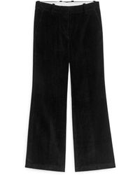 ARKET - Flared Corduroy Trousers - Lyst