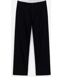 ARKET - Relaxed Wool-Cotton Trousers - Lyst