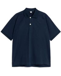 ARKET - Cotton Polo Shirt - Lyst