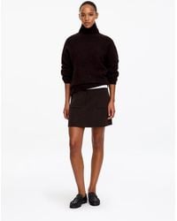 ARKET - Double-Faced Wool-Blend Mini Skirt - Lyst