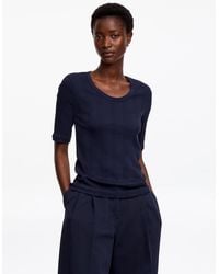 ARKET - Rib T-Shirt - Lyst