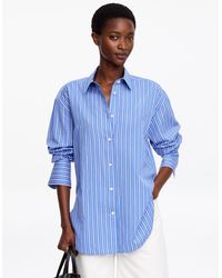 ARKET - Cotton-Silk Loose Shirt - Lyst