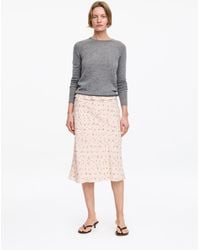 ARKET - Knee-Length Silk Skirt - Lyst