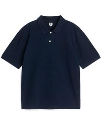 ARKET - Short-sleeve Piqué Polo Shirt - Lyst