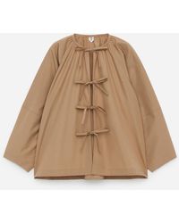 ARKET - Tie-Front Blouse - Lyst
