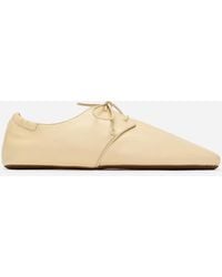 ARKET - Soft Leather Lace-Up Shoes - Lyst