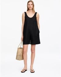 ARKET - Short Linen Jumpsuit - Lyst
