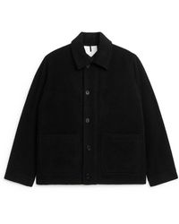 ARKET - Boxy Wool-blend Jacket - Lyst