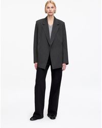 ARKET - Wool-Blend Wrap Blazer - Lyst