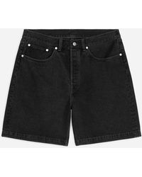 ARKET - Relaxed Denim Shorts - Lyst