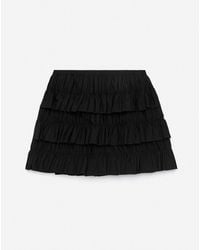 ARKET - Frill Mini Skirt - Lyst