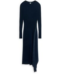 ARKET - Long-sleeve Wool Dress - Lyst
