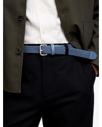 ARKET - Braided Leather Trimmed Belt - Lyst
