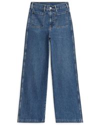 ARKET - Lupine High Flared Stretchjeans - Lyst
