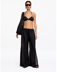 ARKET - Gathered Triangle Bikini Top - Lyst