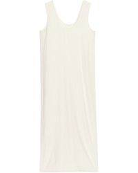 ARKET - Long Crinkle Dress - Lyst