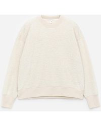 ARKET - Wool-Blend Fleece Sweatshirt - Lyst