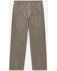 ARKET - Loose Corduroy Trousers - Lyst