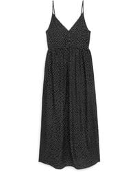 ARKET - Printed Strap Dress - Lyst