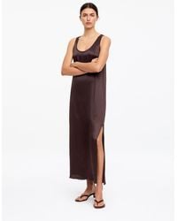 ARKET - Sleeveless Satin Dress - Lyst