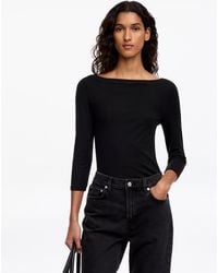 ARKET - Boat-Neck Top - Lyst