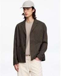 ARKET - Seersucker Baseball Cap - Lyst