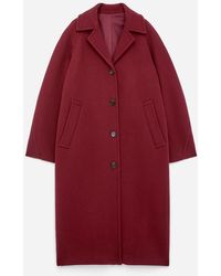 ARKET - Oversized Wool-Blend Coat - Lyst