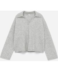 ARKET - Alpaca-Wool Blend Jumper - Lyst