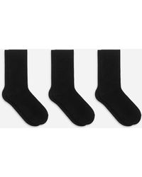 ARKET - Cotton Rib Socks Set Of 3 - Lyst
