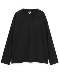 ARKET - Oversized Pima Cotton T-shirt - Lyst