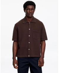 ARKET - Bouclé Polo Shirt - Lyst