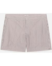 ARKET - Seersucker Swim Shorts - Lyst