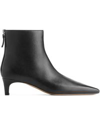 ARKET - Mid Heel Ankle Boots - Lyst