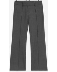 ARKET - Flared Tailored Trousers - Lyst