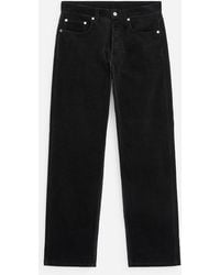 ARKET - Ocean Loose Straight Corduroy Trousers - Lyst