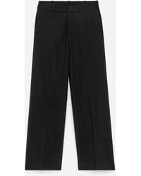 ARKET - Relaxed Wool Trousers - Lyst